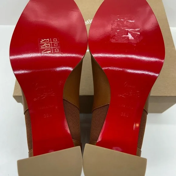 Christian Louboutin Leather 70 Chelsea Booties